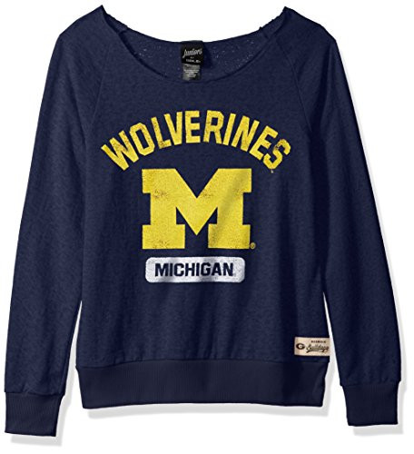 NCAA Michigan Wolverines Juniors Outerstuff  Wide Receiver  Sweatshirt Team Color  Large 1113
