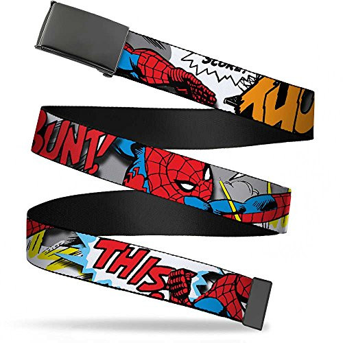 BuckleDown Web Belt SpiderMan 1 25