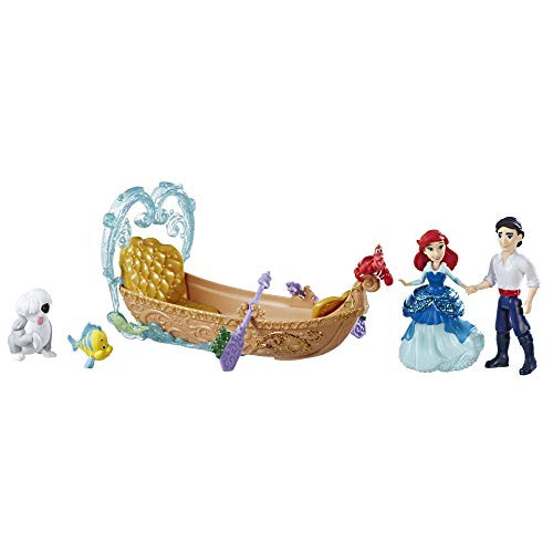Disney Princess Evening Boat Ride, Ariel & Prince Eric Dolls Disney Princess Evening Boat Ride, Ariel & Prince Eric Dolls