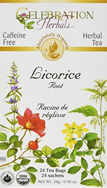 Celebration Herbals Organic Licorice Root Tea 24 Tea Bags Celebration Herbals Organic Licorice Root Tea 24 Tea Bags