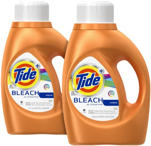 Tide Plus Bleach Alternative Liquid Laundry Detergent  46 oz 46 Fl Oz Pack of 2