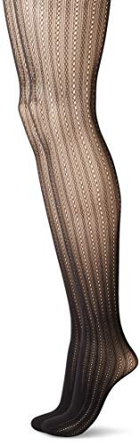Just My Size Women s Plus Size P2 JMS Chainlink NET Tight black 1X/2X