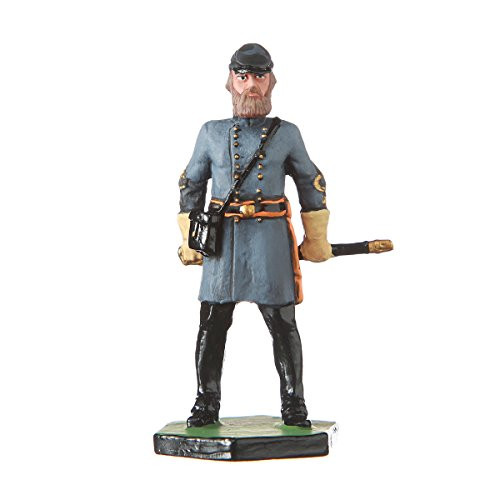 Tin Toy Soldier US Civil war Confederates General Stonewall Jackson Hand Painted Metal Sculpture Miniature Figurine 54mm 5 54 Tin Toy Soldier US Civil war Confederates General Stonewall Jackson Hand Painted Metal Sculpture Miniature Figurine 54mm 5 54