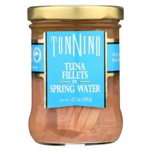 Tonnino Tuna Fillet in Spring Water 6 7 ounces Pack of 6