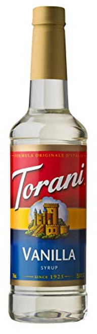 Torani Vanilla Syrup 750 mL /25 4 oz