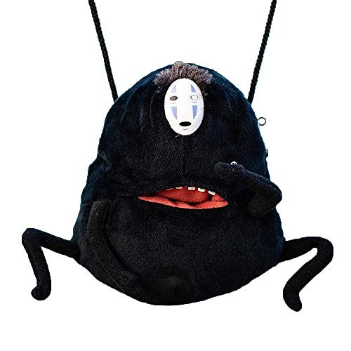 Totoro 6  Spirited Away No Face Man Plush Stuffed Animal Mini Coin Purse Shoulder/Crossbody Bag