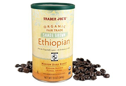 Trader Joe s Organic Fair Trade Shade Grown Ethiopian Whole Bean Coffee