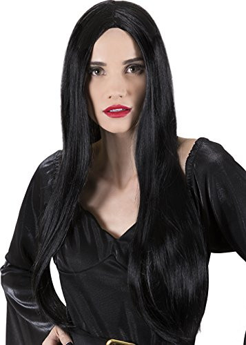 Kangaroo Halloween Accessories  Long Witches Wig Black