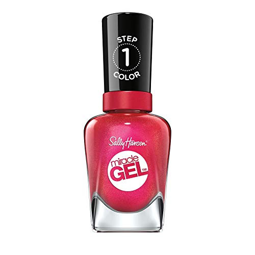 Sally Hansen Miracle Gel Nail Polish Lacquer Red Y Set Run 0 5 Fl  Oz