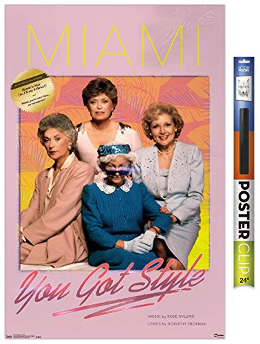 Trends International Golden GirlsAlbum Wall Poster 22 375  x 34  Poster  Clip Bundle