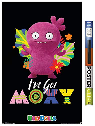 Trends International Uglydolls  Moxy Wall Poster 22 375  x 34  Poster  Clip Bundle