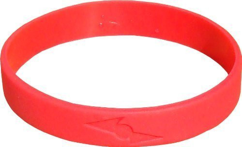 Pinnacle Sports Titanium Rubber Band Red