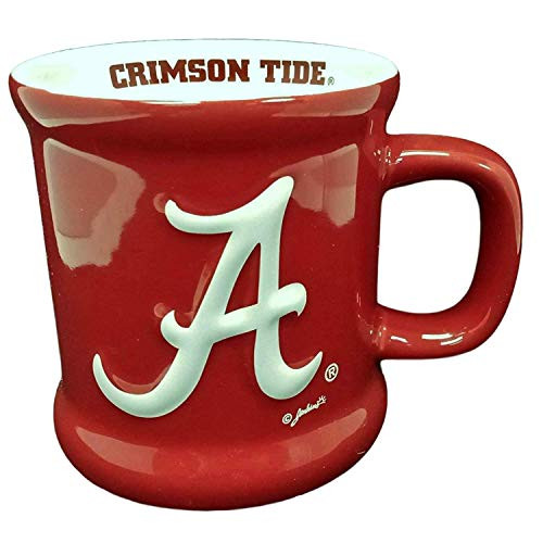 Alabama Crimson Tide Ceramic Relief Mug Alabama Crimson Tide Ceramic Relief Mug