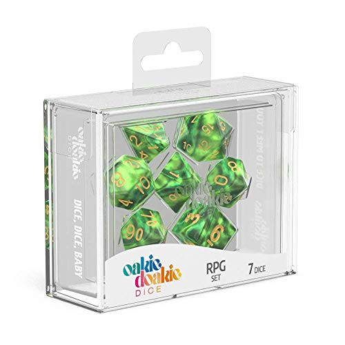 Oakie Doakie Dice RPGSet Gemidice Jungle