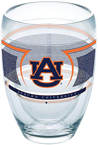 Tervis 1230227 NCAA Auburn Tigers Reserve Tumbler, 9 oz, Clear