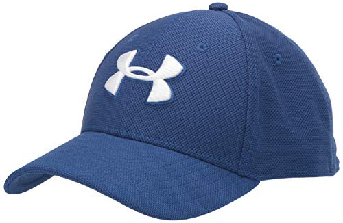 Under Armour Men s Heathered Blitzing 3 0 Cap  American Blue 449/White  Large/XLarge