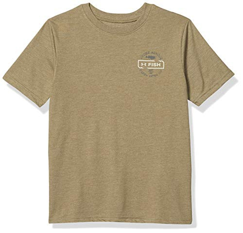 Under Armour Boys  Big UA Fresh Water Division SS Outpost Green YLG