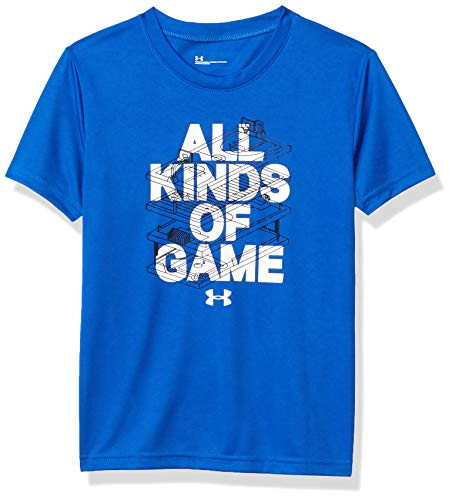 Under Armour Boys  UA All Kinds of Game SS Versa Blue 6