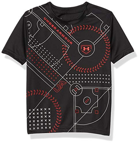 Under Armour Boys  UA Macro Baseball SS Black 5