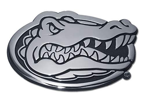 University of Florida Gators Metal Auto Emblem  Many Available Chrome
