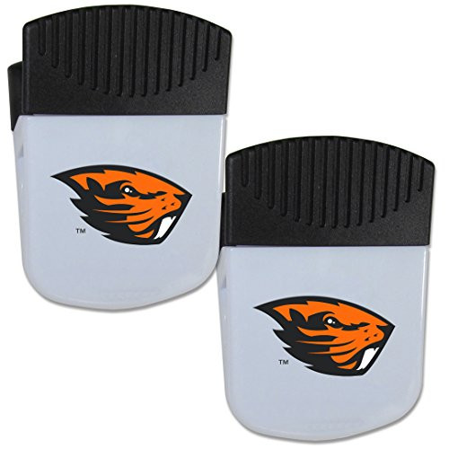 NCAA Siskiyou Sports Fan Shop Oregon State Beavers Chip Clip Magnet with Bottle Opener 4 pack Team Color