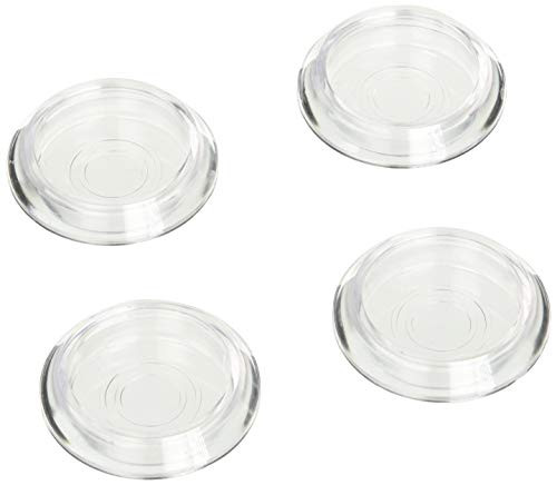 PROSOURCE FE50800PS Caster Furniture Glide 15/8 in Dia Round/Cup Plastic