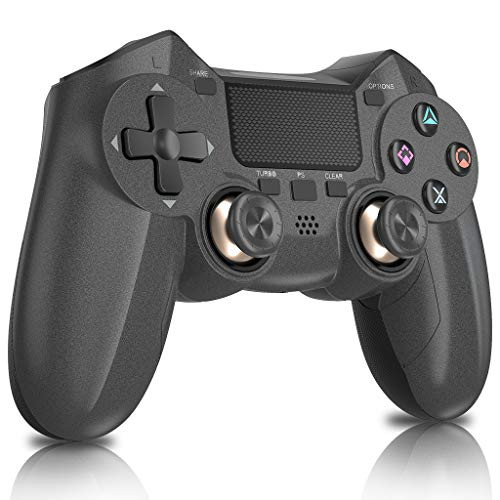 Controller for PS4 Wireless Controller for Playstation 4/3/Pro/Slim/PC USERGAING Dual Vibration Audio Function Gyro LED Indicator and Touch Panel Gamepad