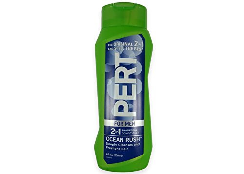 Pert For Men 2 in 1 Ocean Rush Shampoo  Conditioner  16 9 fl oz