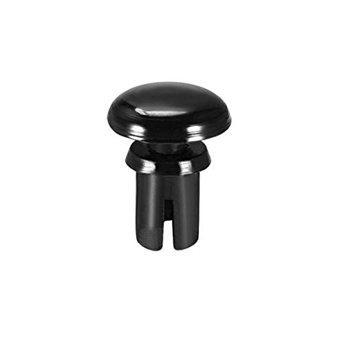 uxcell Push Clips Rivets 3mm x 4 6mm PCB Circuit Panel Nylon Fasteners Black 50 Pcs