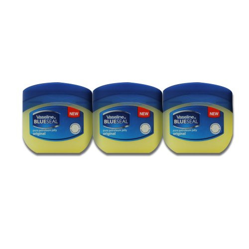 Vaseline Petroleum Jelly Travel Size Pure BlueSeal Original 1 7oz 50ml 3 Pack Vaseline Petroleum Jelly Travel Size Pure BlueSeal Original 1 7oz 50ml 3 Pack