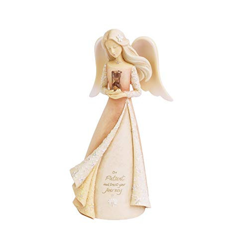 Enesco Foundations Virtues Angel of Patience Figurine 7 68 Inch Multicolor