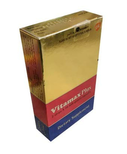 Vitamax plus Daily Multivitamin Dietary supplement of vitamins and minerals 20 Capsules