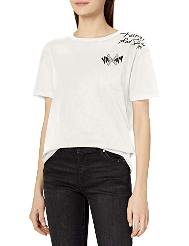 Volcom Junior s Drink It Up Pocket Tee Star White XL