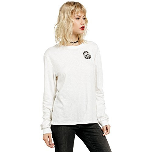 Volcom Junior s Arm Candy L/s Tee Star White XS