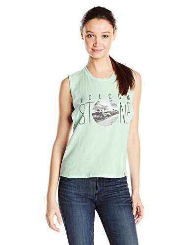 Volcom Junior s Killer Set Graphic Tank Dusty Aqua XLarge