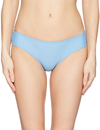 Volcom Junior s Women s Simply Solid Cheeky Swimsuit Bikini Bottom Sandy Indigo M