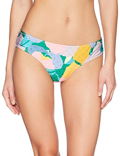 Volcom Junior s Growing ON ME Cheeky Bikini Bottom Green Spray XS