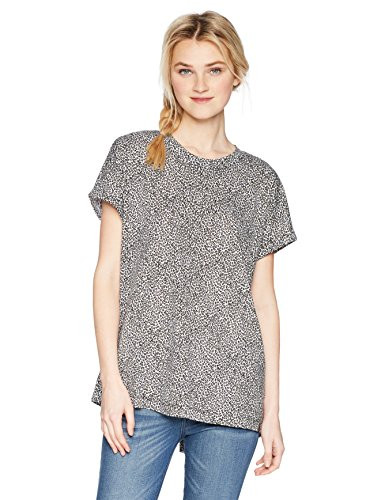 Volcom Junior s BORABORADO Short Sleeve Relaxed FIT TEE Leopard S