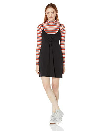 Volcom Junior s Women s Want My Luv Cami Dress Black Large