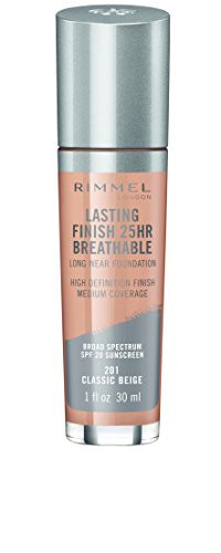 Rimmel Lasting Finish Breathable Foundation Classic Beige 1 Fluid Ounce