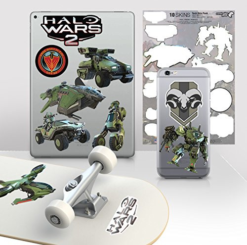 Controller Gear Halo Wars 2 - 7"x11" UNSC-Spirit of Fire Vehicles Decal Skin Pack - Xbox One