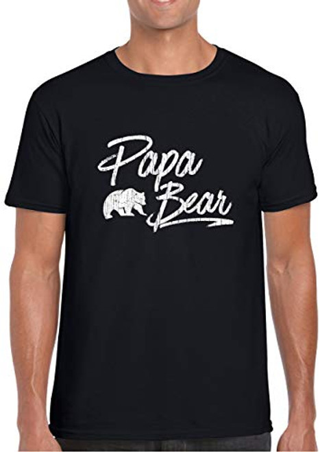 Texas Tees Papa Bear Tshirt Men Papa Bear Baby Bear Matching Shirts Papa Bear  Black Mens Shirt Texas Tees Papa Bear Tshirt Men Papa Bear Baby Bear Matching Shirts Papa Bear  Black Mens Shirt