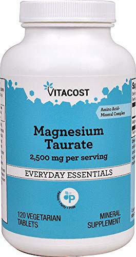 Vitacost Magnesium Taurate  120 Vegetarian Tablets