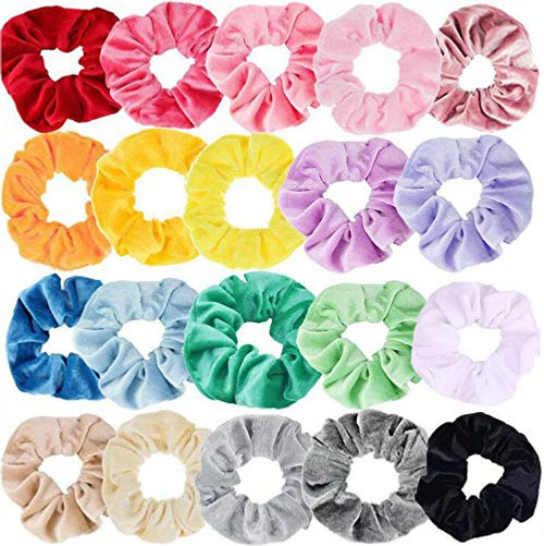 20Pcs Premium Velvet Hair Scrunchies Hair Bands Scrunchy Hair Ties Ropes Scrunchie for Women or Girls Hair Accessories? 20Pcs Premium Velvet Hair Scrunchies Hair Bands Scrunchy Hair Ties Ropes Scrunchie for Women or Girls Hair Accessories?