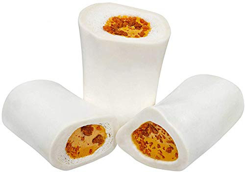 Filled Dog Bones Flavors Peanut Butter Cheese Bacon Beef etc Made in USA Stuffed Bulk 3 to 6 Femur Dog Dental Treats Chews American Made Cheese Bacon Filling Small 3 10 Pack Filled Dog Bones Flavors Peanut Butter Cheese Bacon Beef etc Made in USA Stuffed Bulk 3 to 6 Femur Dog Dental Treats Chews American Made Cheese Bacon Filling Small 3 10 Pack
