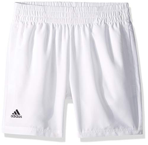 adidas Juniors  Tennis Club Shorts White/Black XLarge