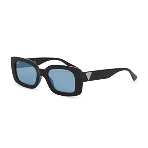 GUESS GU7589 Black Front/Blue Mirror Lens One Size