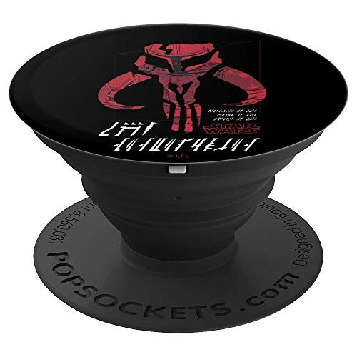 Star Wars The Mandalorian Skull Portrait PopSockets Grip and Stand for Phones and Tablets