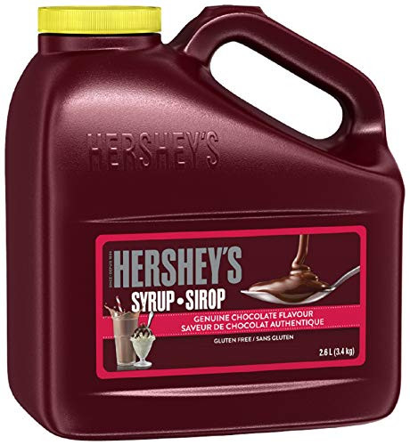 Hershey s Classic Chocolate Flavored Syrup Bulk Sized Large Jug 7 Lb and 8 oz