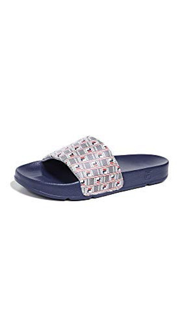 Fila Men s Drifter Haze Slides 4 Navy/White/Red